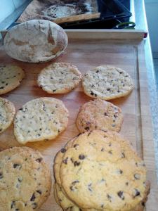 Cookies et pain complet